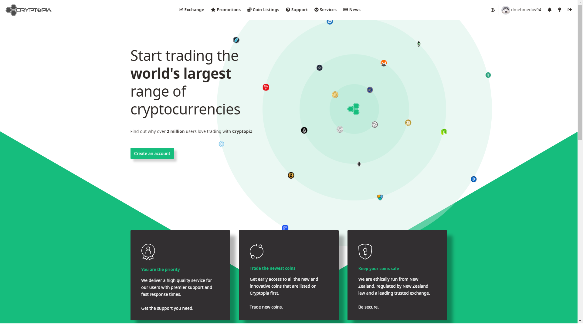 cryptopia best crypto exchanges